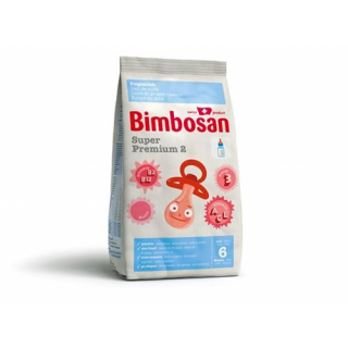 Бимбосан супер премиум 2 молочная смесь второго уровня пакет 400 грамм