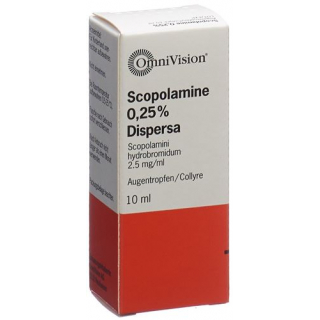Scopolamine Dispersa 0.25% 10 ml Augentropfen