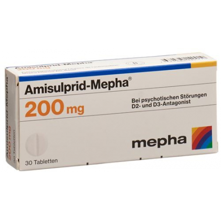 Амисульприд Мефа 200 мг 90 таблеток
