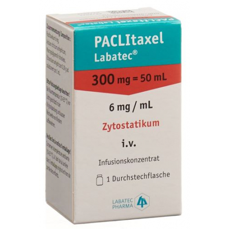 Паклитаксел Лабатек инфузионный концентрат 300 мг / 50 мл флакон 50 мл