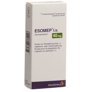 Эзомеп в/в сухое вещество 40 мг 1 ампула