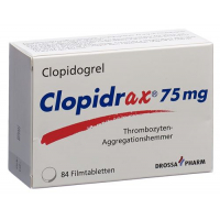 Clopidrax 75 mg 84 filmtablets