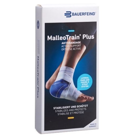 MalleoTrain Plus активний бандаж розмір 6 правий титан