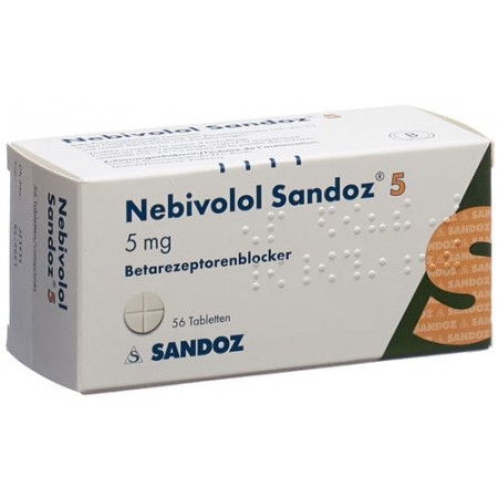 Небиволол Сандоз 5 мг 56 таблеток