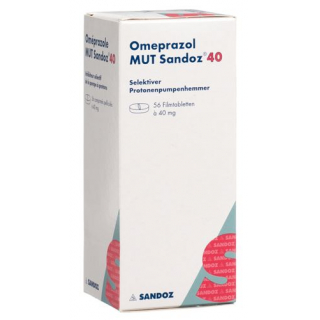 Omeprazol Mut Sandoz 40 mg 56 filmtablets