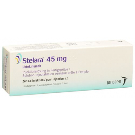 Стелара 45 мг/0.5 мл 0.5 мл заполненный шприц 