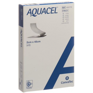 Aquacel Hydrofiber Tamponaden 2x45см 5 пакетиков
