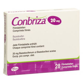 Конбриза 20 мг 28 таблеток покрытых оболочкой