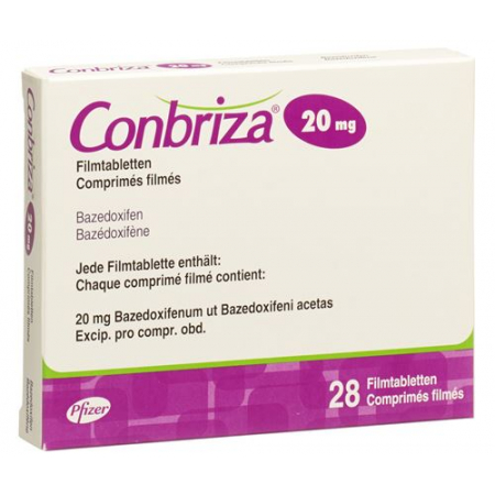 Конбриза 20 мг 28 таблеток покрытых оболочкой