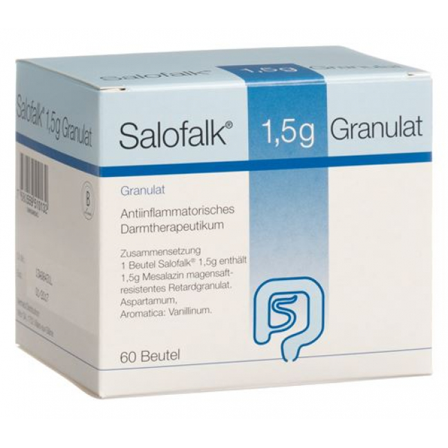 Салофальк гранулы 1,5 г 60 пакетиков