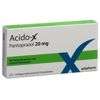 Ацидо-X 20 мг 14 таблеток