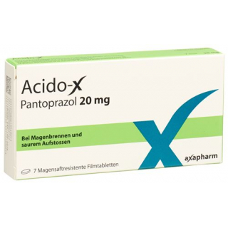 Ацидо-X 20 мг 7 таблеток