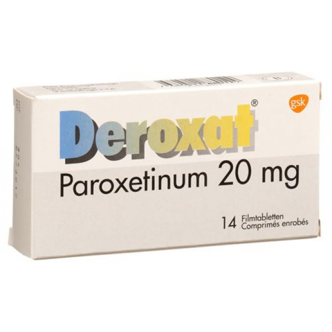 Дероксат 20 мг 14 таблеток покрытых оболочкой