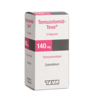 Темозоломид Тева 140 мг 20 капсул
