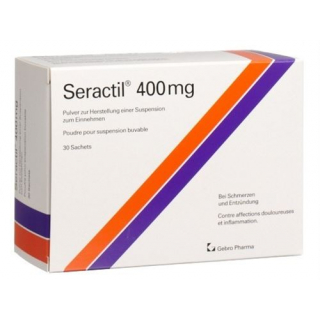 Серактил порошок для пероральной суспензии 400 мг 30 пакетиков