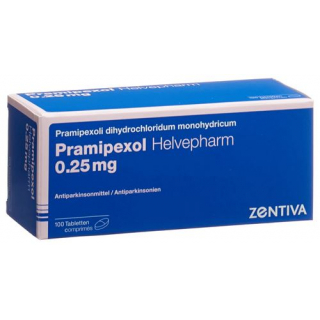 Прамипексол Хелвефарм 0,25 мг 100 таблеток