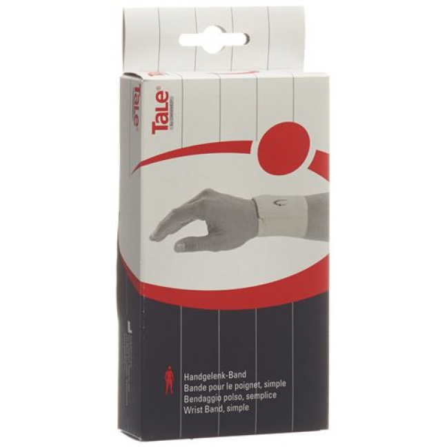 Tale Handgelenk Bandage Velcro 7.5см Weiss