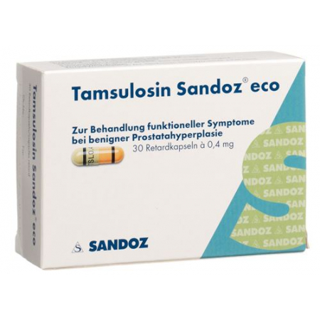 Tamsulosin Sandoz ECO Retard 0.4 mg 30 Kaps 