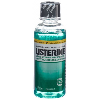 Listerine ополаскиватель для полости рта Zahn und Zahnfleischschutz 95мл
