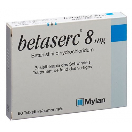 Бетасерк 8 мг 50 таблеток