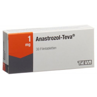 Анастрозол Тева 1 мг 30 таблеток покрытых оболочкой