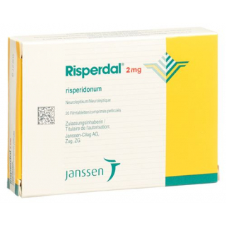 Риспердал 2 мг 20 таблеток покрытых оболочкой