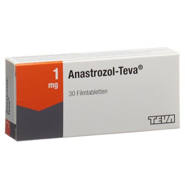 Анастрозол Тева 1 мг 100 таблеток покрытых оболочкой