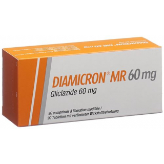 Диамикрон MР 60 мг 90 таблеток