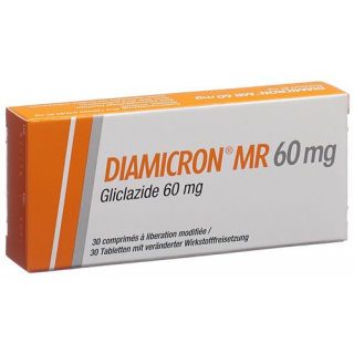 Диамикрон MР 60 мг 30 таблеток 
