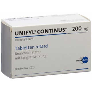 Унифил Континус 200 мг 60 ретард таблеток