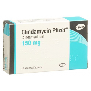 Клиндамицин Пфайзер 150 мг 16 капсул 