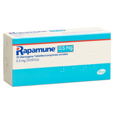 Рапамун 0,5 мг 30 таблеток