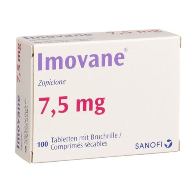 Імован плівка таблетки 7,5 мг 100 шт Імован плівка таблетки 7,5 мг 100 шт