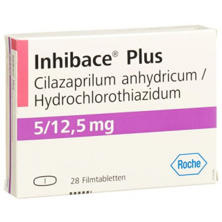 Инхибейс Плюс 5 мг 28 таблеток покрытых оболочкой