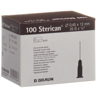 Sterican Nadel 26г 0.45x12мм Braun Luer 100 штук