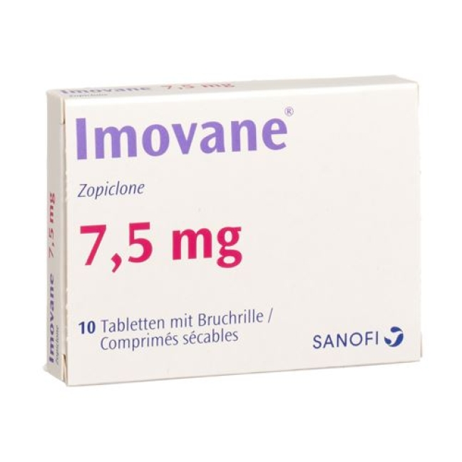 Імован плівкова таблетка 7,5 мг 10 шт Імован плівкова таблетка 7,5 мг 10 шт