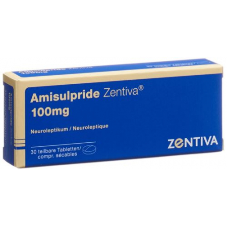 Amisulpride Zentiva 100 mg 30 tablets