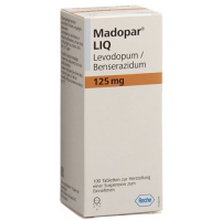 Мадопар ЛИК 125 мг 100 таблеток для приготовления пероральной суспензии 