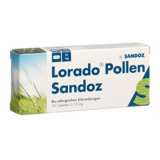 Лорадо Поллен Сандоз 10 мг 10 таблеток