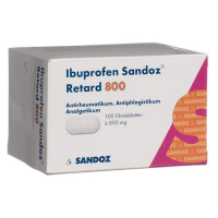 Ибупрофен Сандоз Ретард 800 мг 100 таблеток покрытых оболочкой