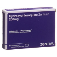 Гидроксихлорохин Зентива 200 мг 30 таблеток покрытых оболочкой  