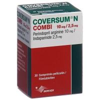 Коверсум N Комби 10/2.5 мг 30 таблеток покрытых оболочкой