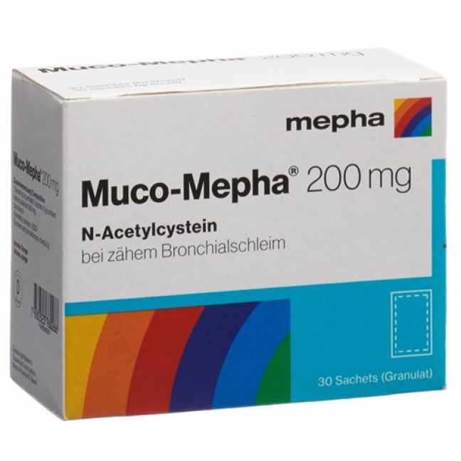 Муко-Мефа гранулы 200 мг 30 пакетиков