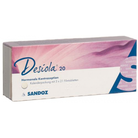Десиола 20 3 x 21 таблетка покрытая оболочкой