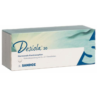 Десиола 30 6 x 21 таблетка покрытая оболочкой