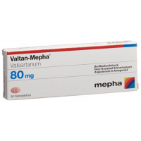Валтан Мефа 80 мг 28 таблеток покрытых оболочкой 