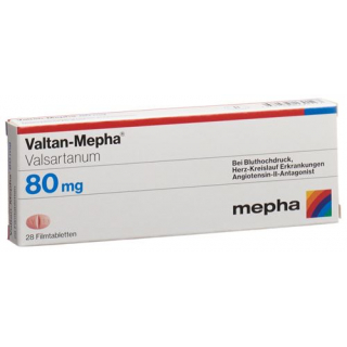 Валтан Мефа 80 мг 98 таблеток покрытых оболочкой  
