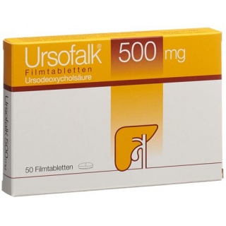 Урсофальк 500 мг 50 таблеток покрытых оболочкой 