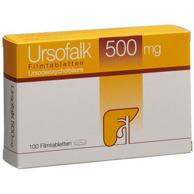 Урсофальк 500 мг 100 таблеток покрытых оболочкой 