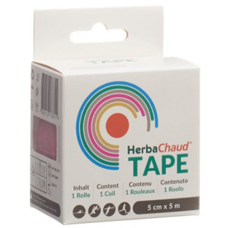 Herbachaud Tape 5смx5m Pink